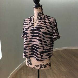 Perfectly Effortless Patterned Top